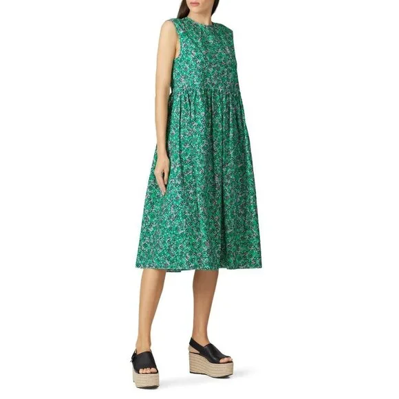 Marni | Dresses | Marni Green Floral Crew Neck Sleeveless Shift Dress Womens Size 42 Us 6 | Poshmark Marni | Dresses | Marni Green Floral Crew Neck Sleeveless Shift Dress Womens Size 42 Us 6 | Poshmark